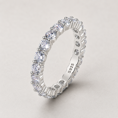 Moissanite Tennis Ring