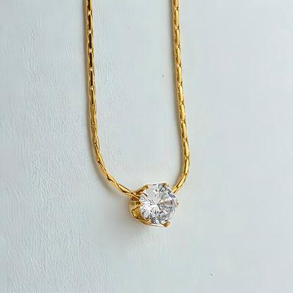 Lumi Solitaire Necklace