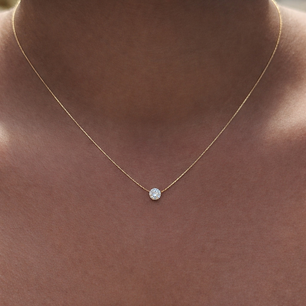 Lumi Solitaire Necklace