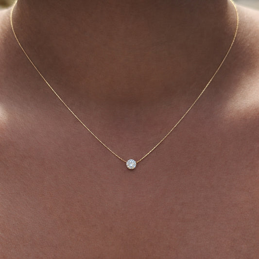 Lumi Solitaire Necklace