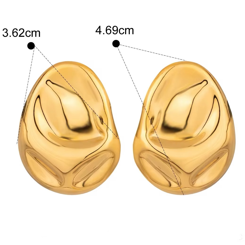 The Chunky Molten Earrings