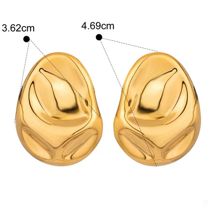 The Chunky Molten Earrings