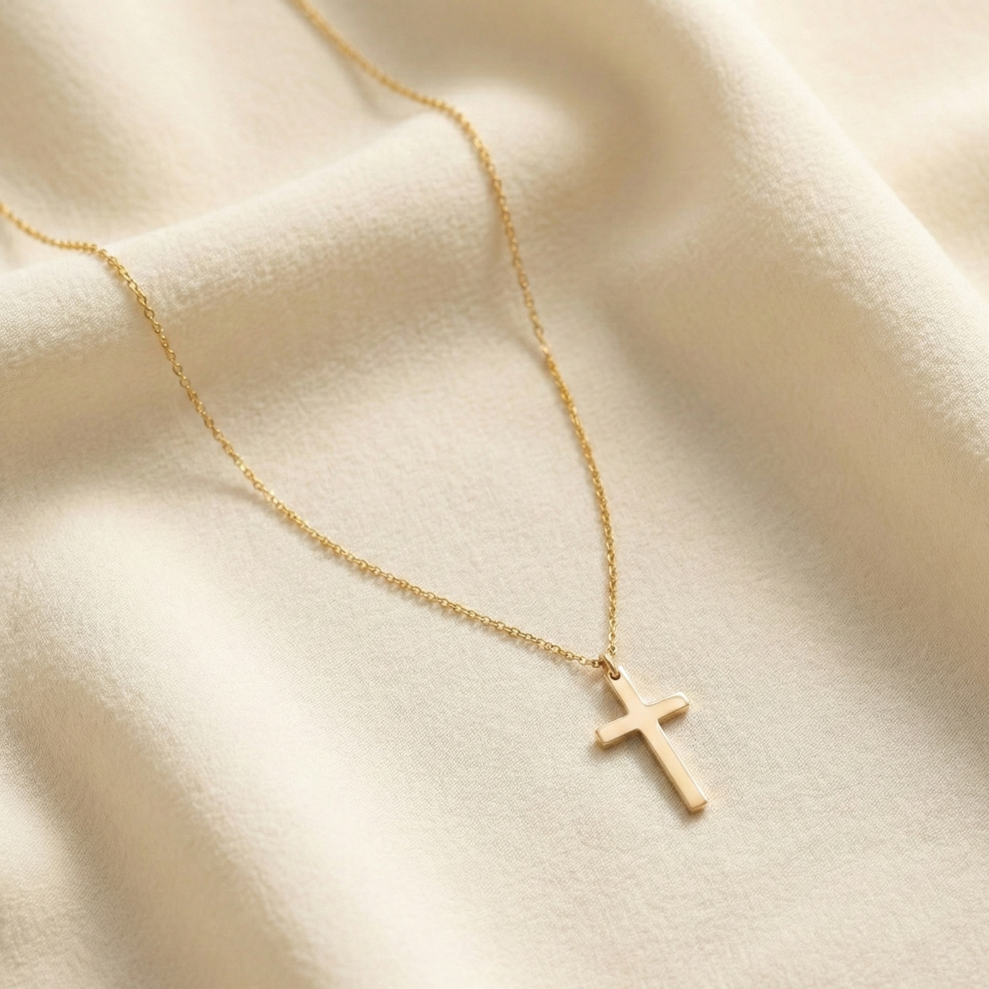 Gold Cross Necklace