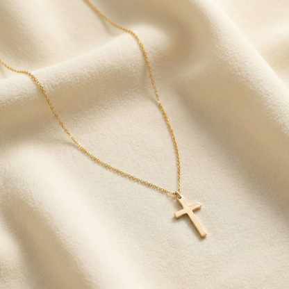 Gold Cross Necklace