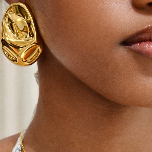 The Chunky Molten Earrings